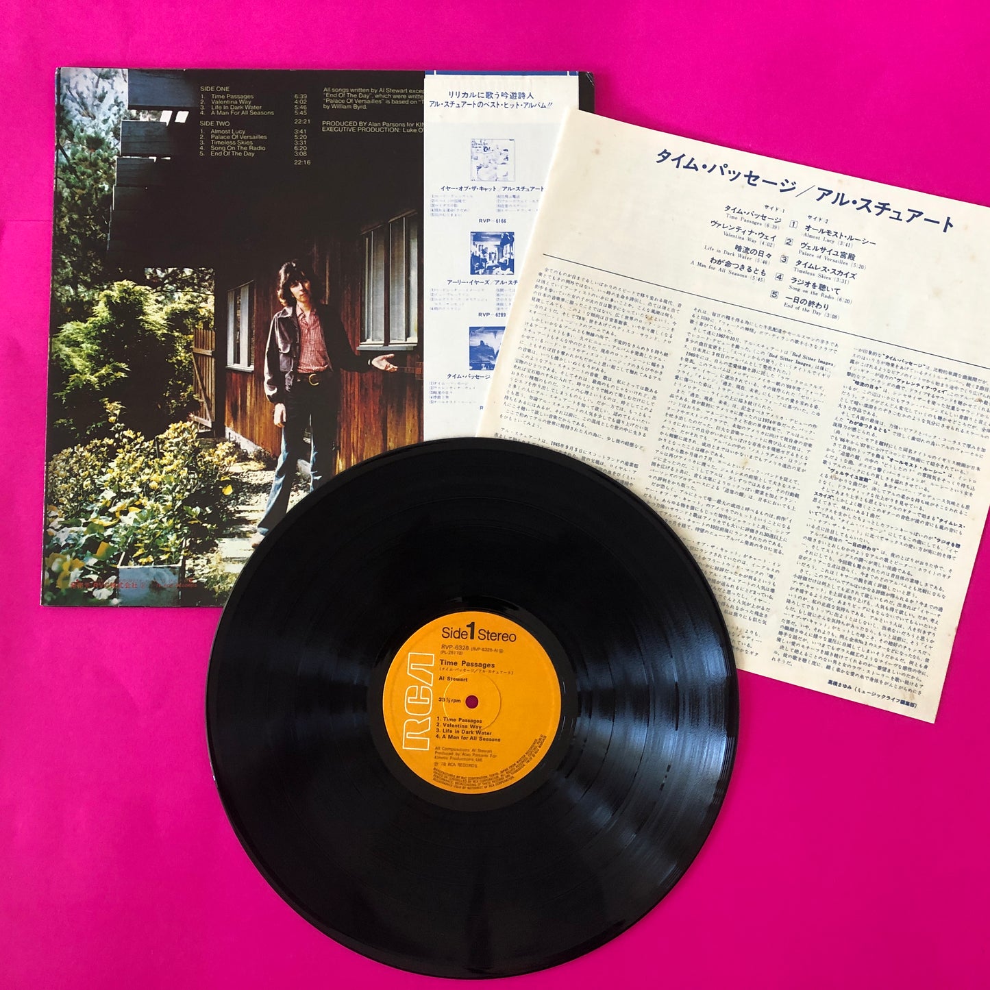 Al Stewart : Time Passages (LP, Album)