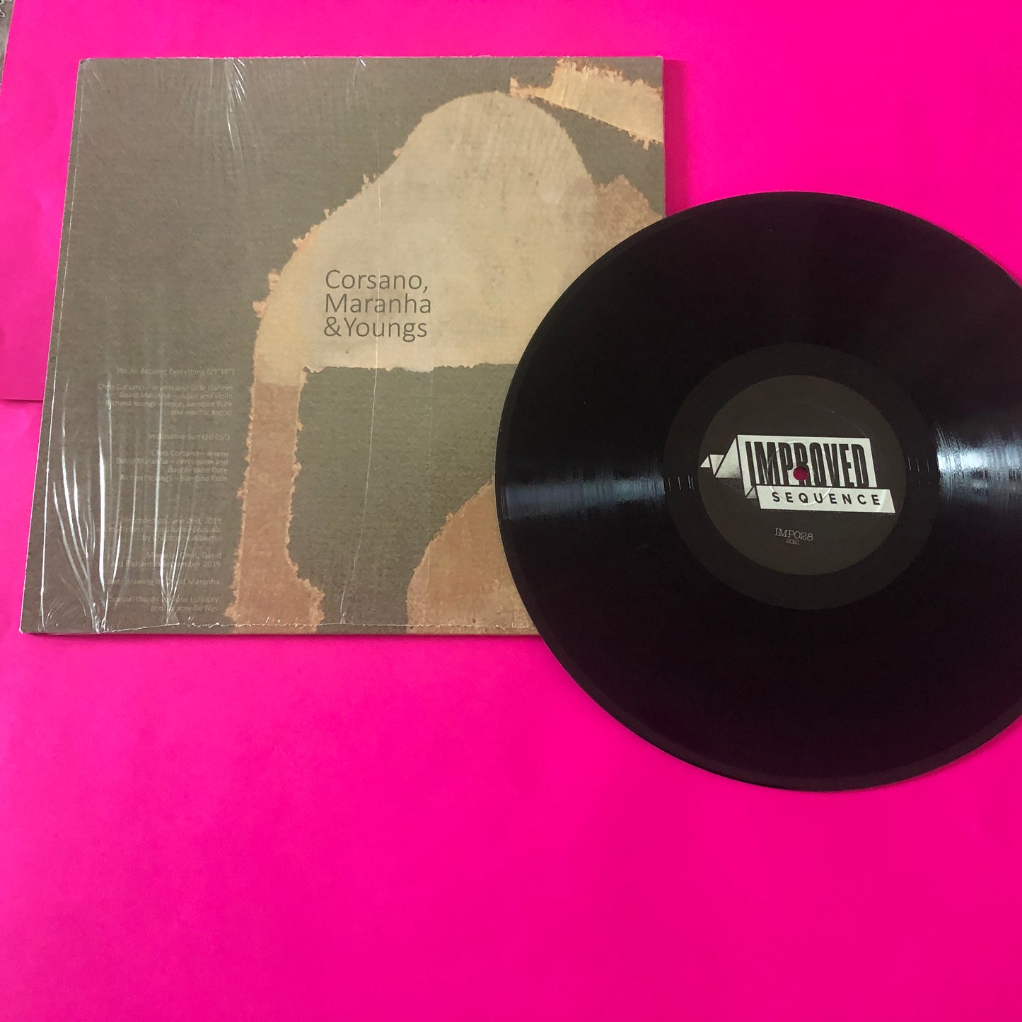 Chris Corsano, David Maranha & Richard Youngs : Corsano, Maranha & Youngs (LP, Album)