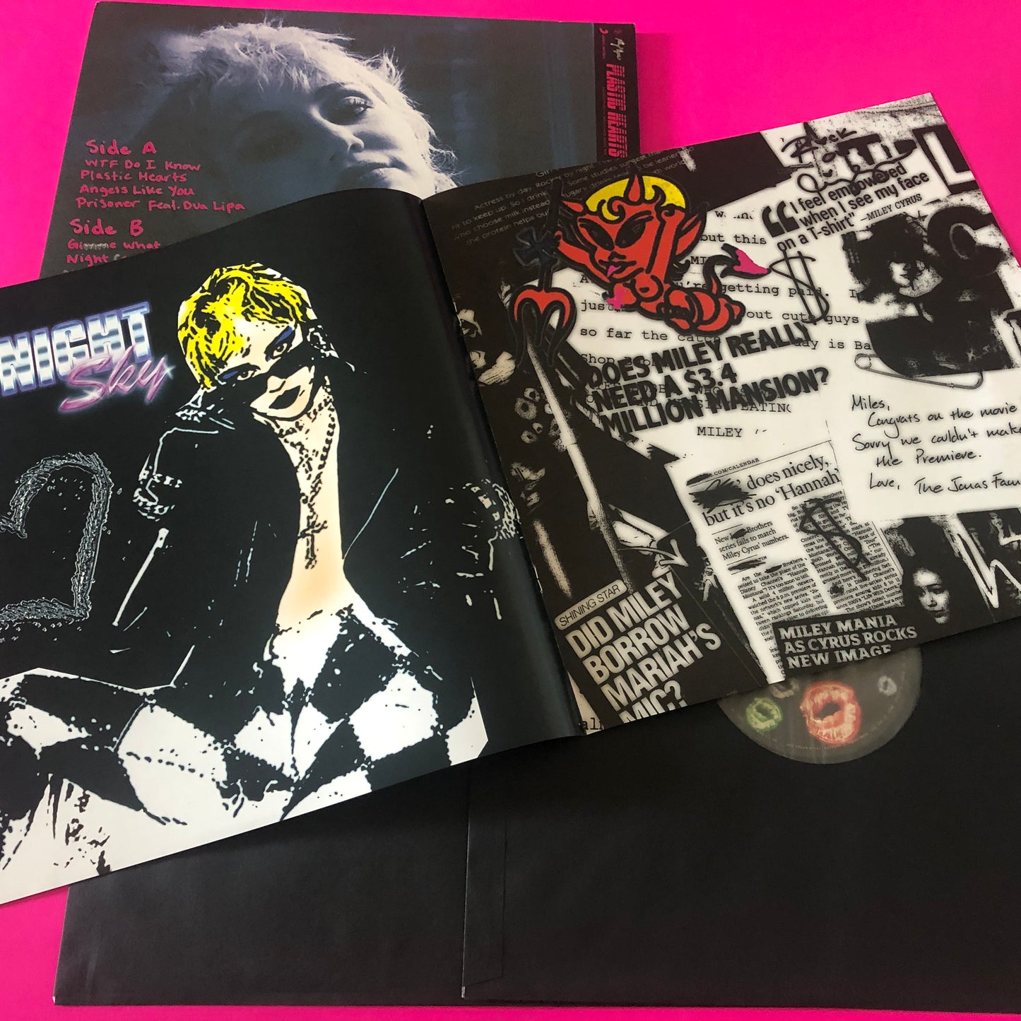 Miley Cyrus : Plastic Hearts (2xLP, Album)