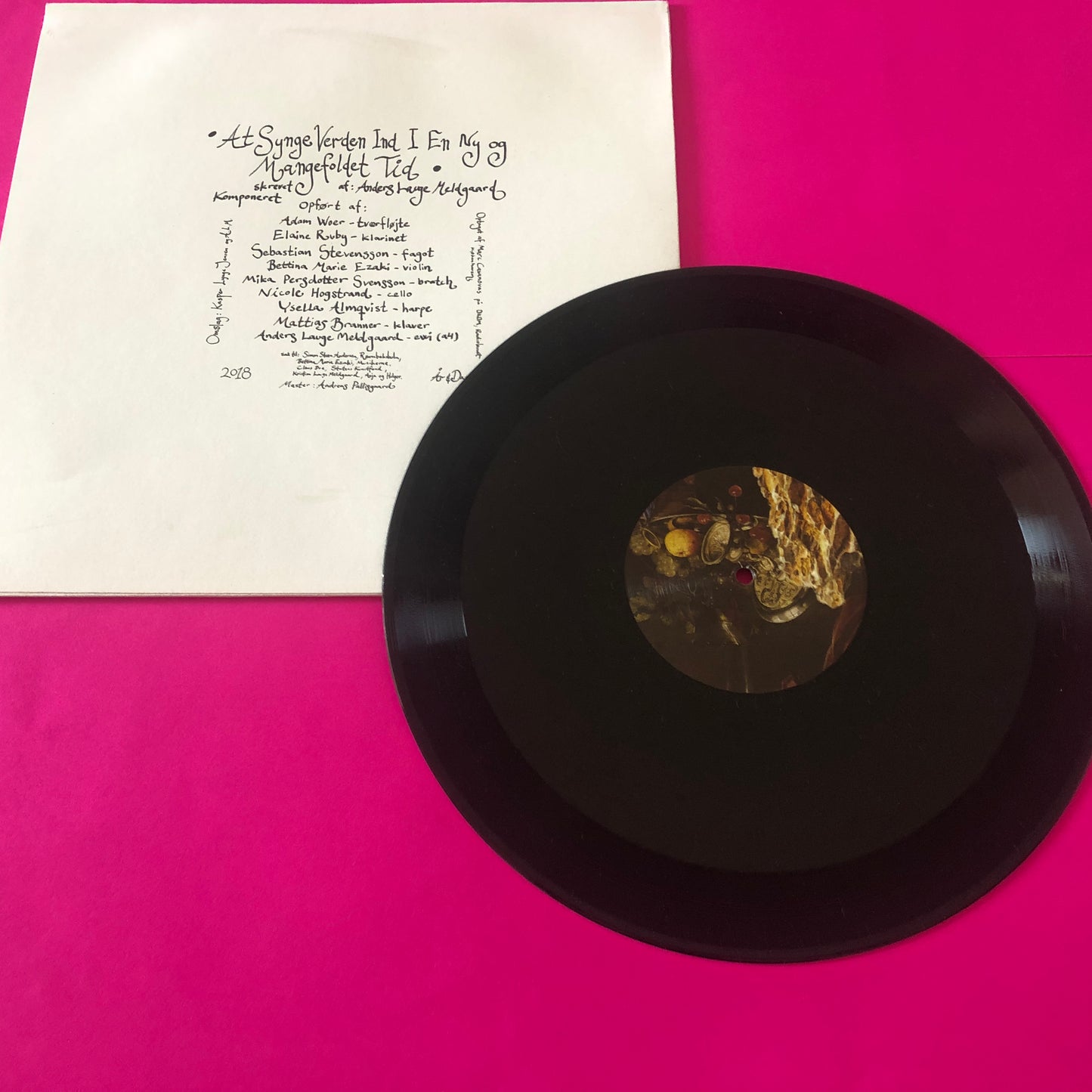 Anders Lauge Meldgaard : At Synge Verden Ind I En Ny Og Mangefoldet Tid (LP, Album)