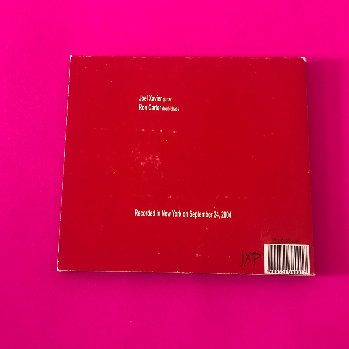 Joel Xavier (2) & Ron Carter : In New York (CD, Album, Dig)