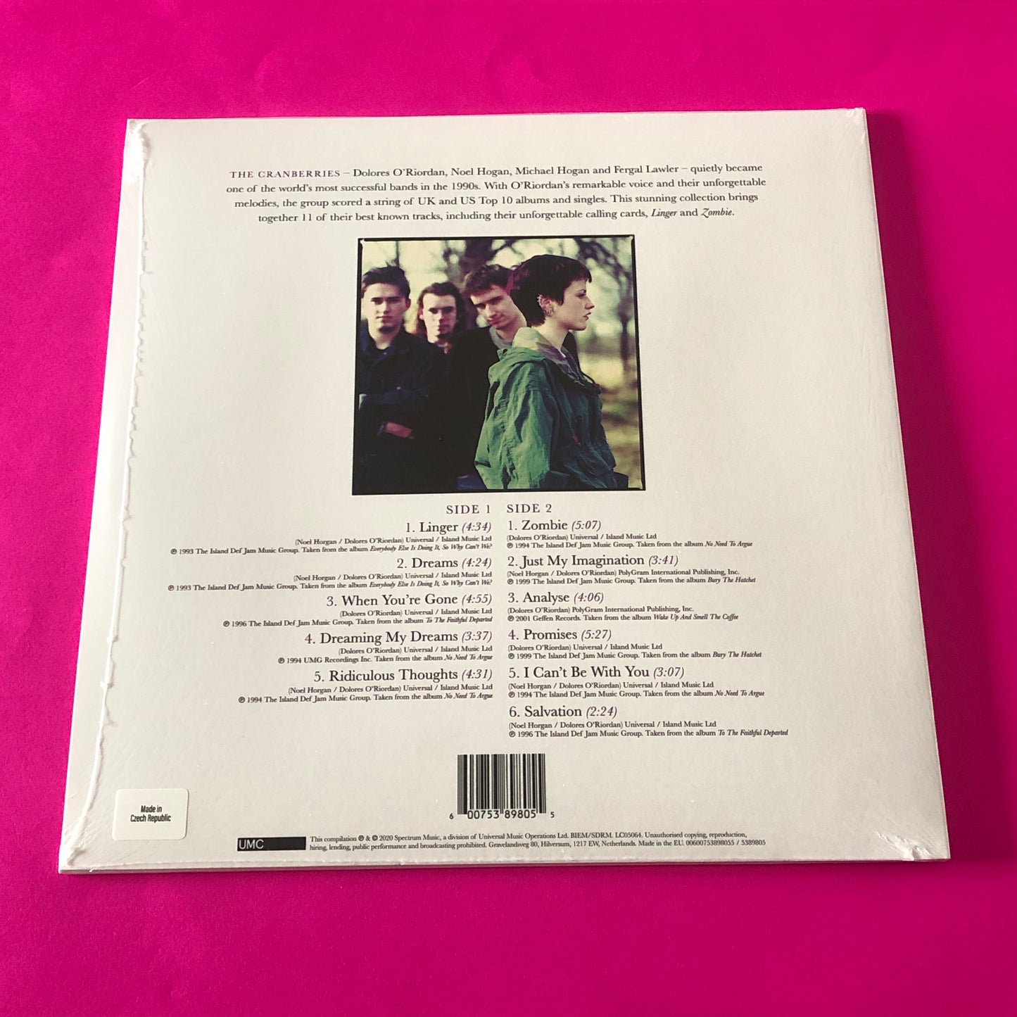 The Cranberries : Dreams: The Collection (LP, Comp, RE)