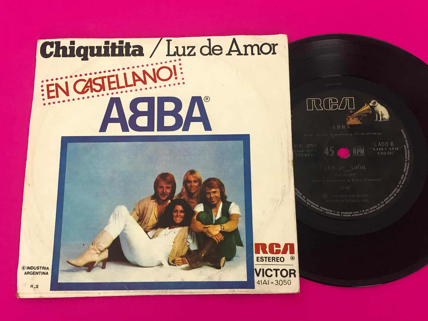 ABBA : Chiquitita (En Castellano!) (7", Single)