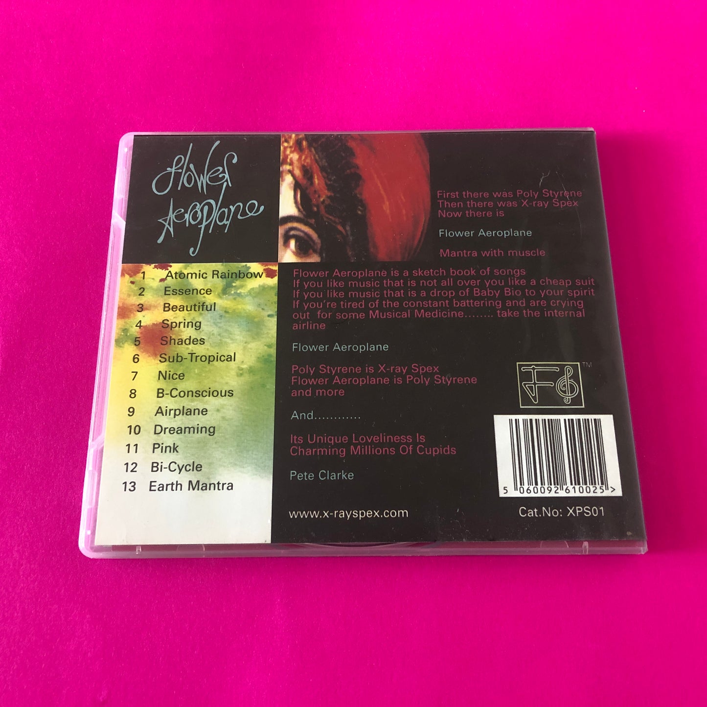 Poly Styrene : Flower Aeroplane (CD, Album)