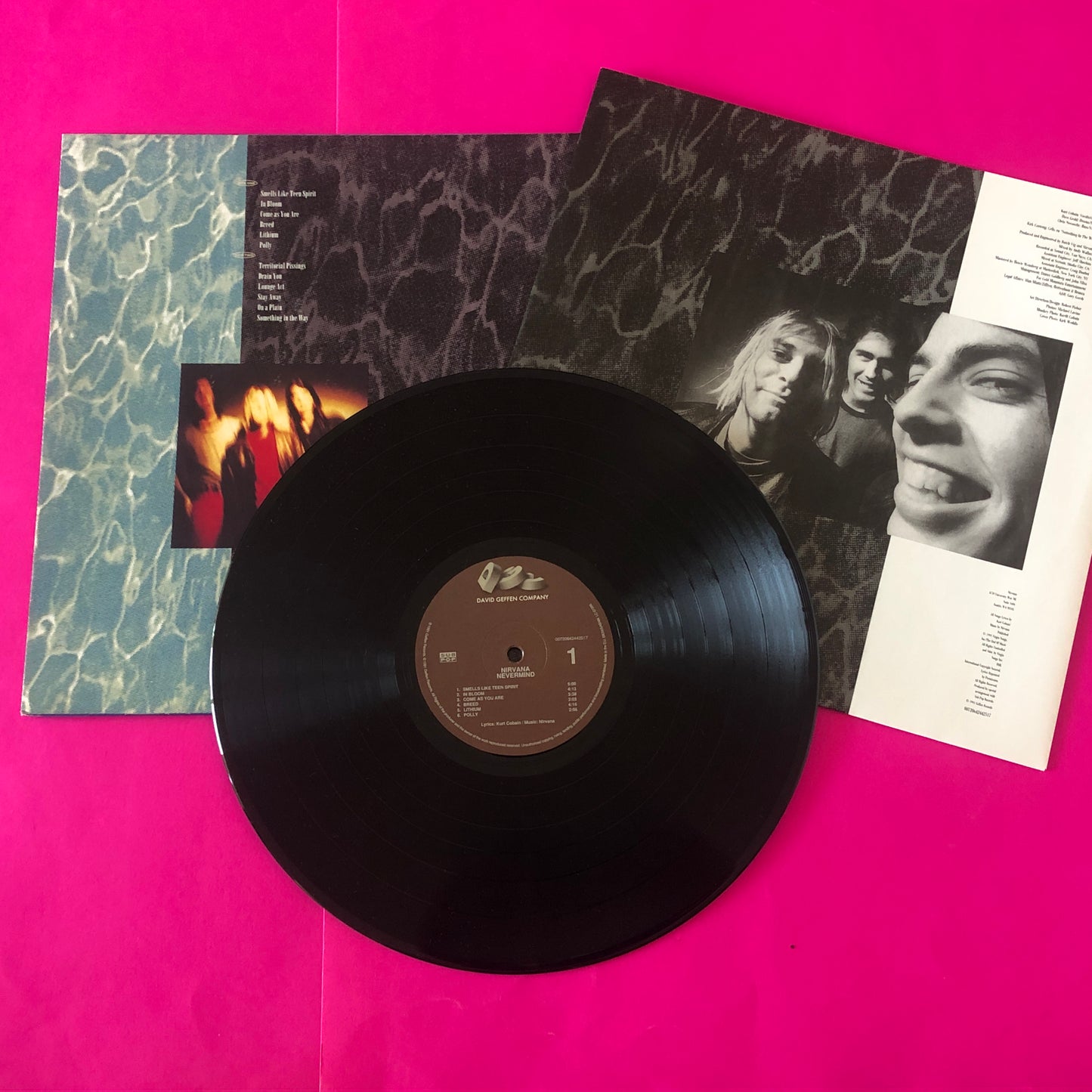 Nirvana : Nevermind (LP, Album, RE, RP)