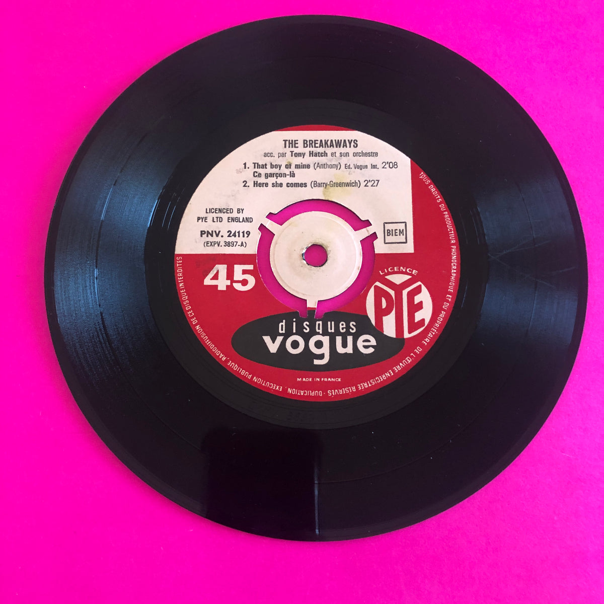 The Breakaways : That Boy Of Mine (7", EP)