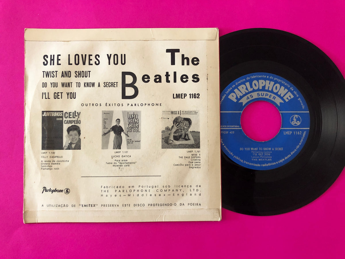 The Beatles : She Loves You (7", EP)
