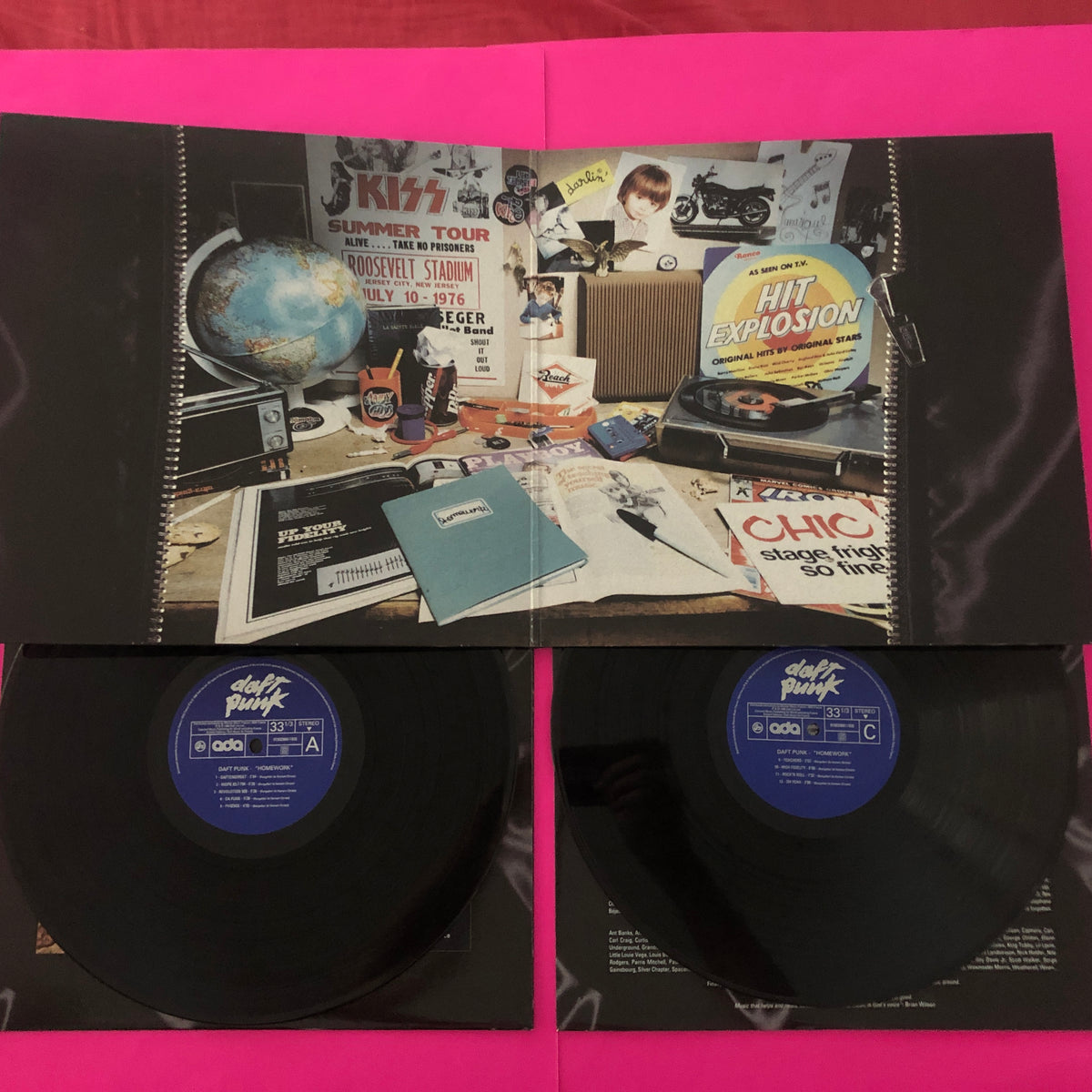 Daft Punk : Homework (2xLP, Album, RE, RP, Gat)