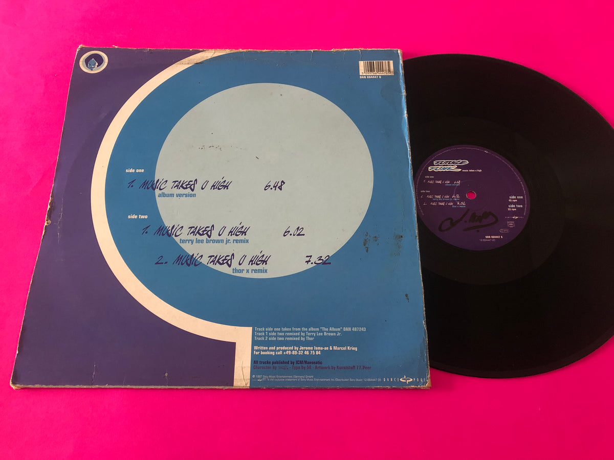 Future Funk : Music Takes U High (12")
