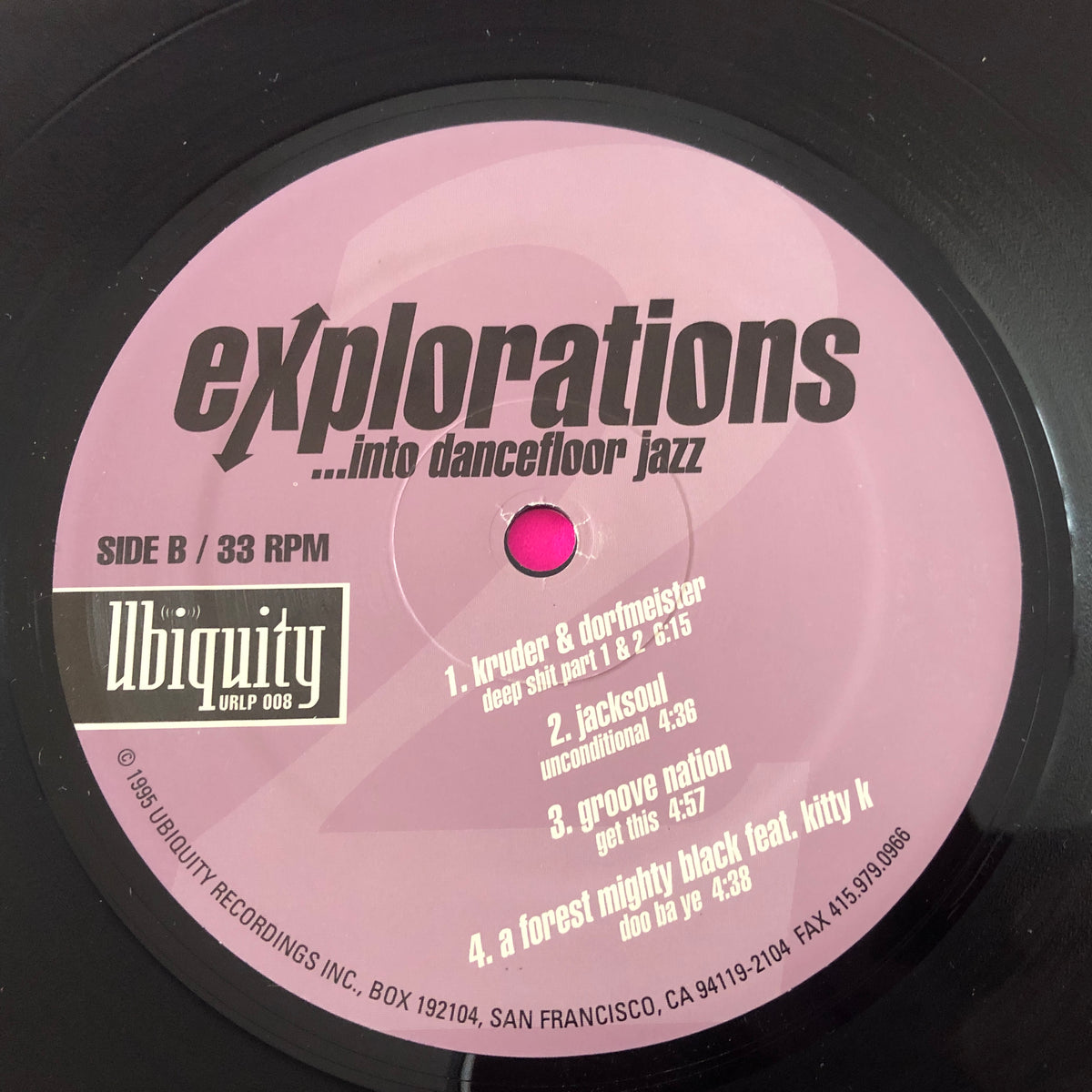 Various : Explorations Into Dancefloor Jazz 2 (LP, Comp)