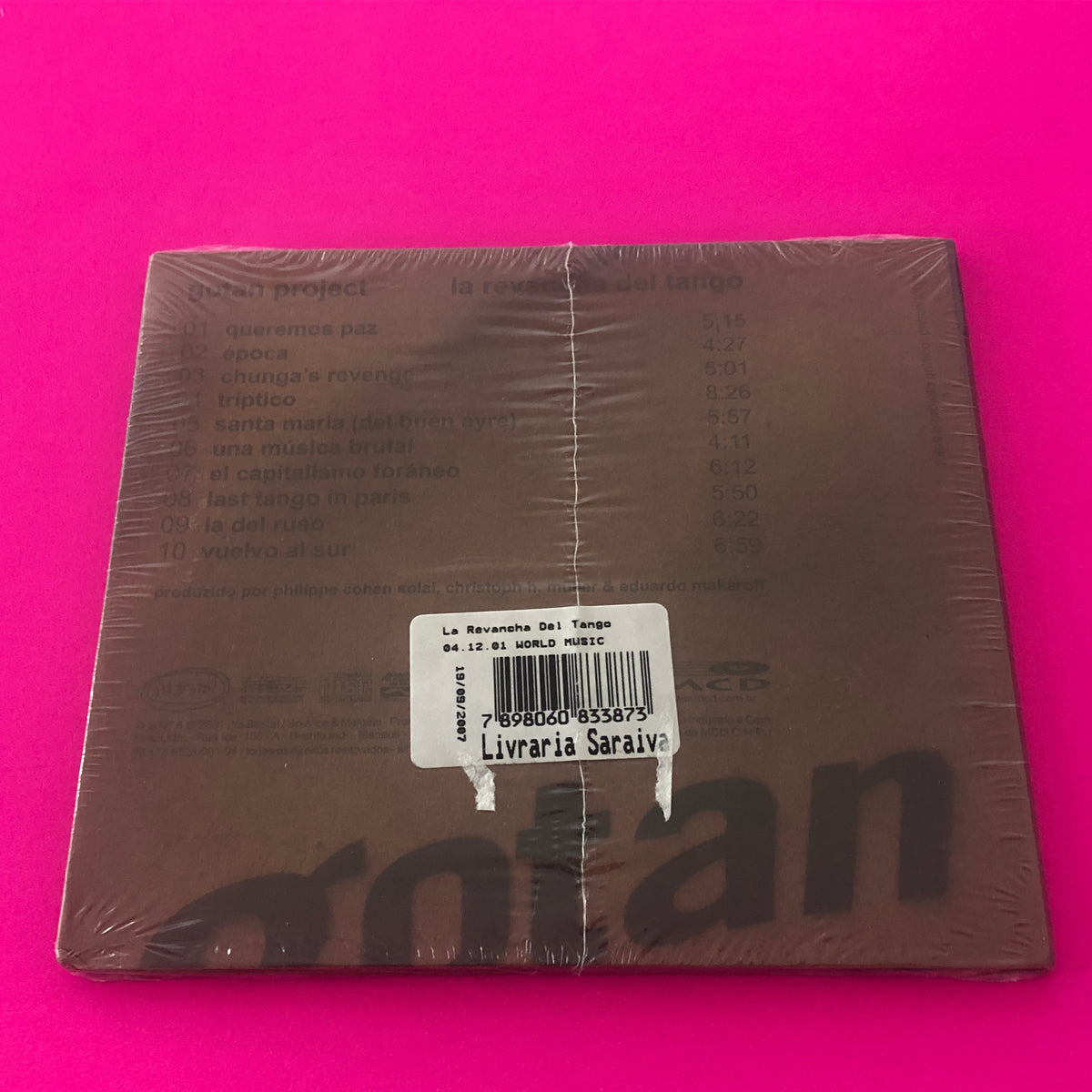 Gotan Project : La Revancha Del Tango (CD, Album, AA,)