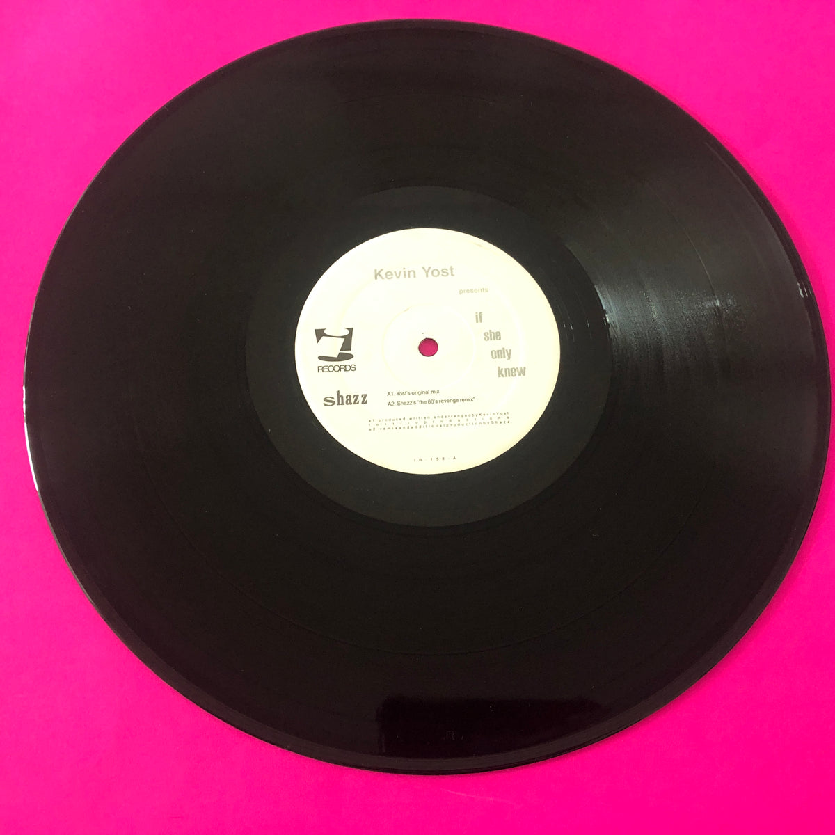 Kevin Yost : If She Only Knew (12")