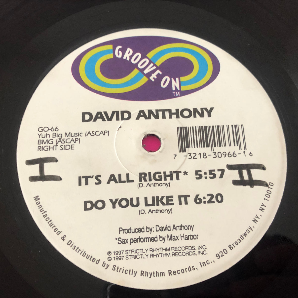 David Anthony : Whurl Wind (12")