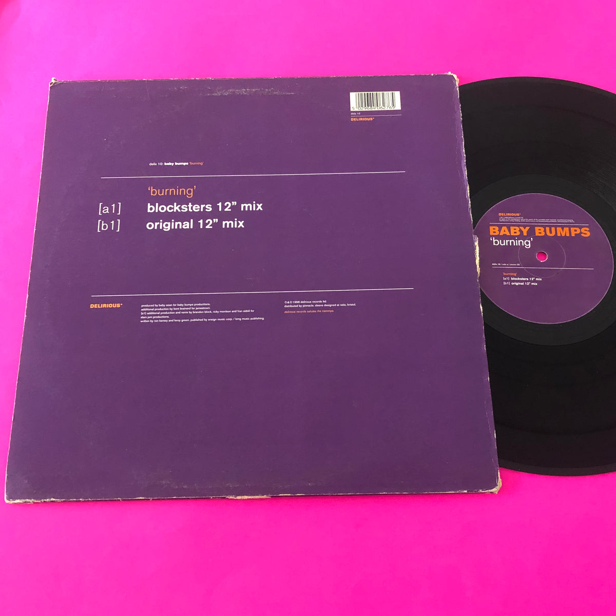 Baby Bumps : Burning (12")
