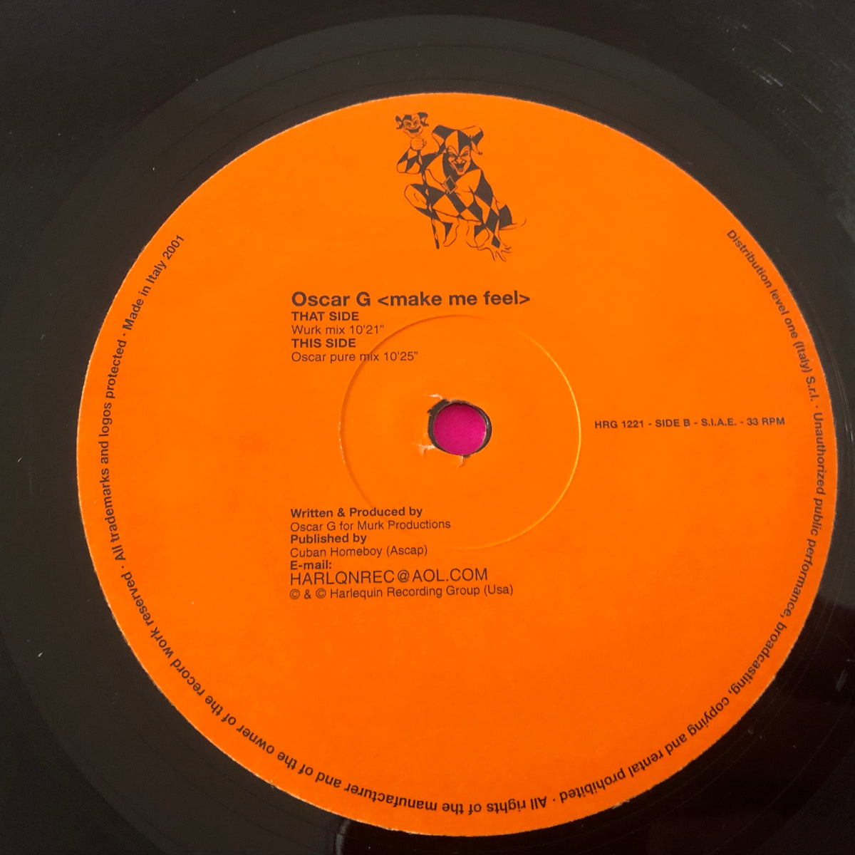 Oscar Gaetan : Make Me Feel (12")