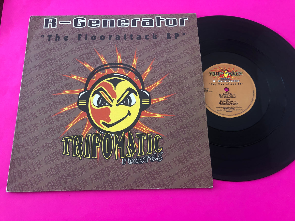 R-Generator : The Floorattack EP (12")