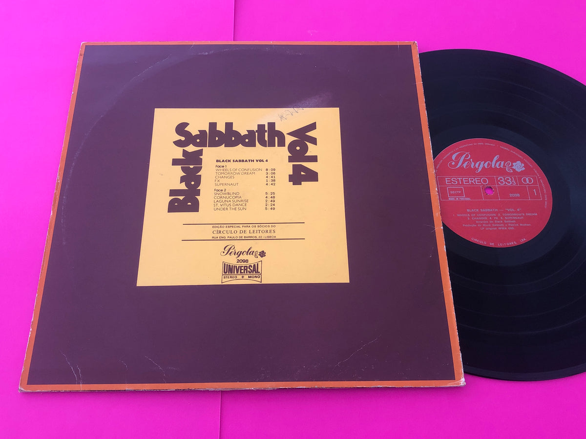 Black Sabbath : Black Sabbath Vol 4 (LP, Album, Club, RE)