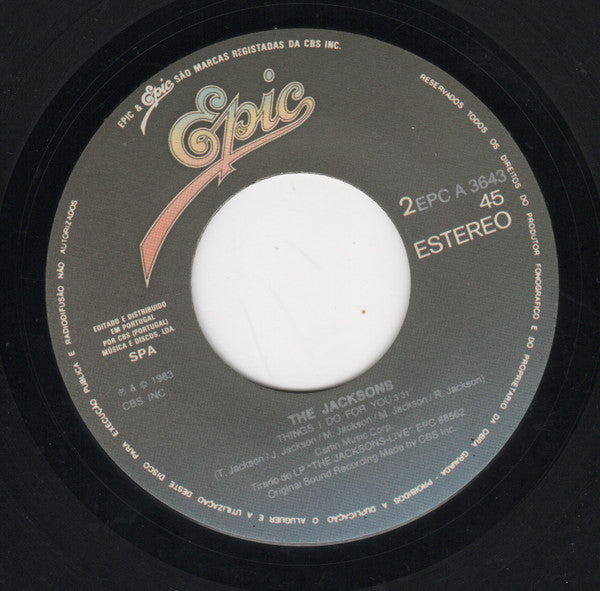 Michael Jackson : Thriller (Special Edit) (7", Single)