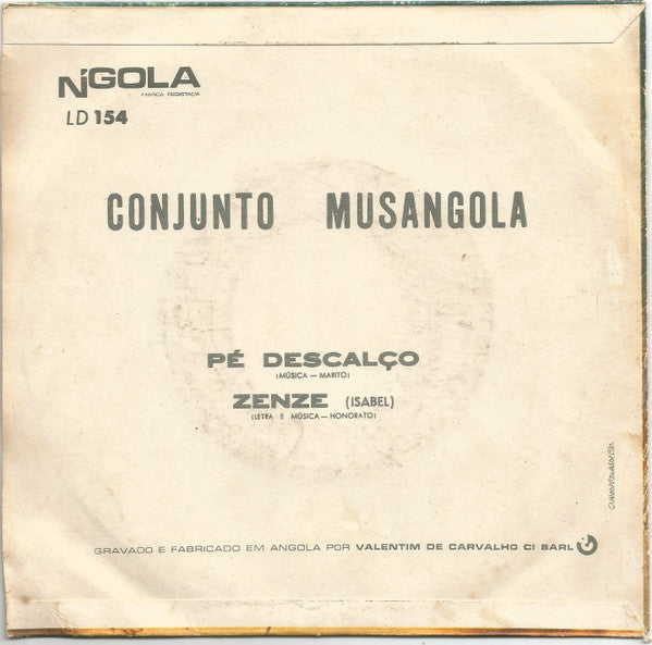 Musangola : Pé Descalço / Zenze (7")