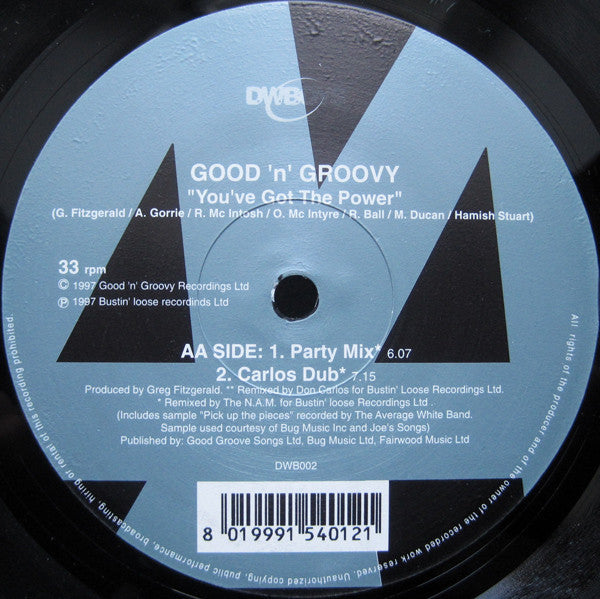 Good 'N' Groovy : You've Got The Power (12")