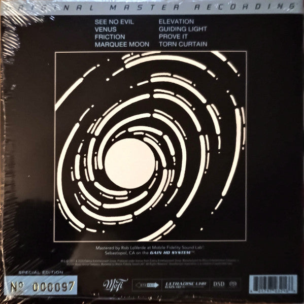Television : Marquee Moon (SACD, Hybrid, Album, Num, RE, RM, S/Edition)