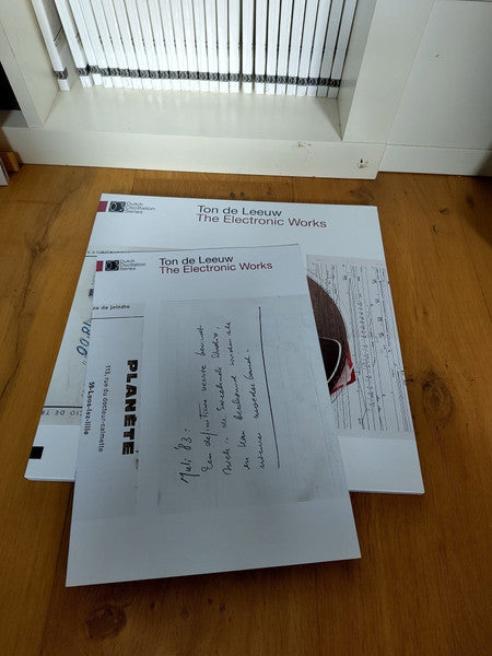 Ton de Leeuw : The Electronic Works (4xLP, Comp, Ltd)