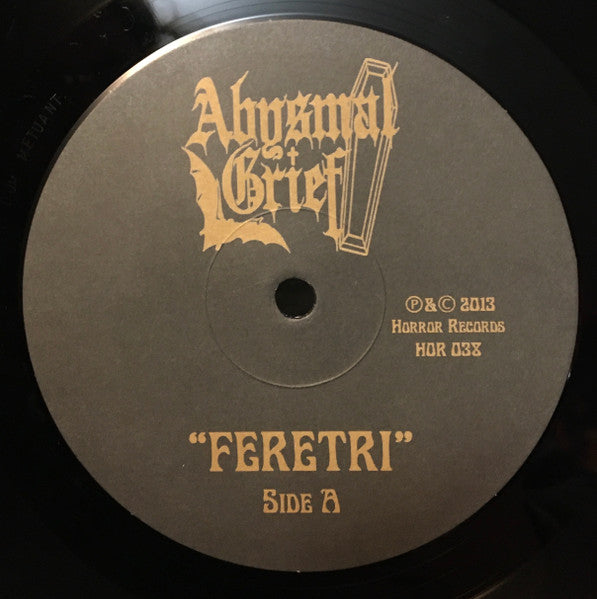 Abysmal Grief : Feretri (LP, Album)