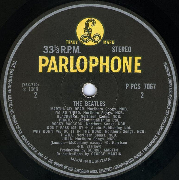 The Beatles : The Beatles (2xLP, Album, Num, Exp)