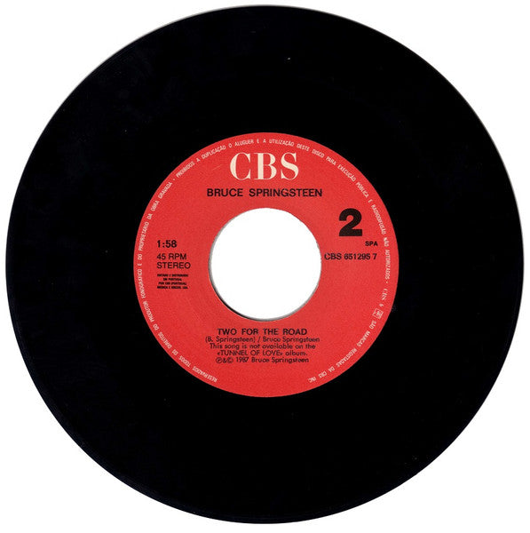 Bruce Springsteen : Tunnel Of Love (7")