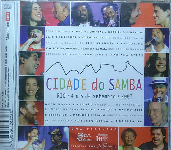 Various : Cidade Do Samba (Rio 4 E 5 De Setembro 2007) (CD, Comp)