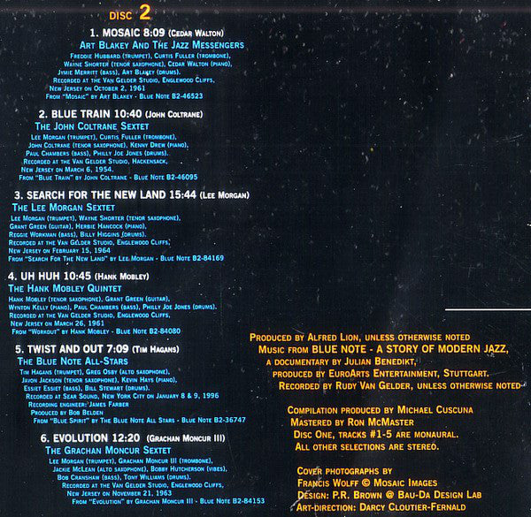 Various : Blue Note: A Story Of Modern Jazz (2xCD, Comp)