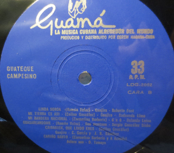 Various : Guateque Campesino (LP)