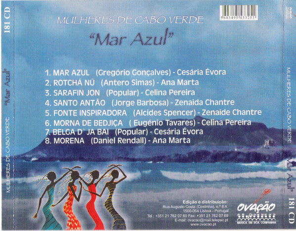 Cesaria Evora / Ana Emília Marta / Celina Pereira / Zenaida Chantre : Mulheres De Cabo Verde - "Mar Azul" (CD)