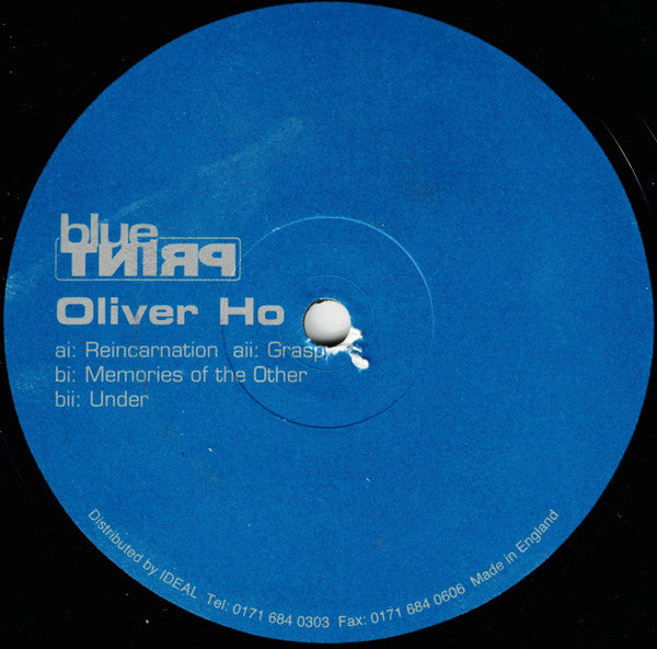 Oliver Ho : Duality (2x12")