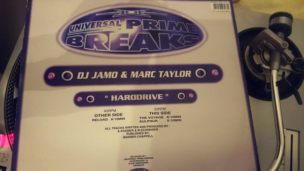 DJ Jamo & Marc Taylor : Harddrive (12")