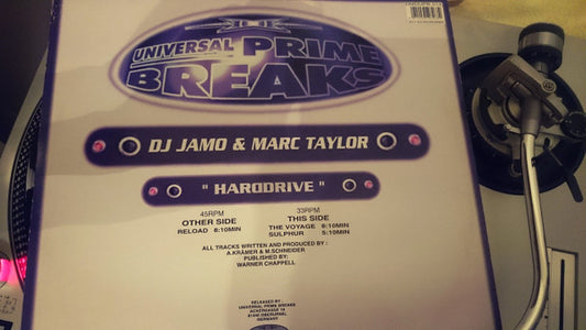 DJ Jamo & Marc Taylor : Harddrive (12")