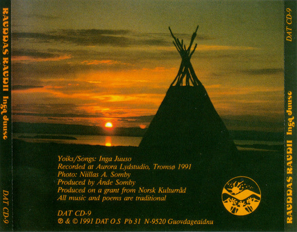 Inga Juuso : Ravddas Ravdii (CD, Album)