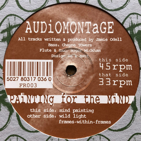 Audiomontage : Painting For The Mind (12")