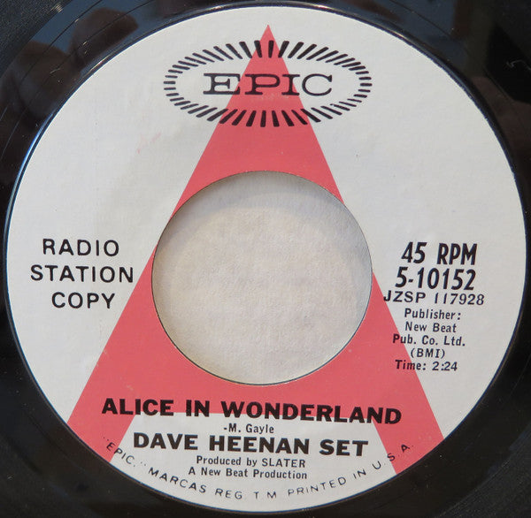 Dave Heenan Set : Alice in Wonderland  (7", Single, Promo)
