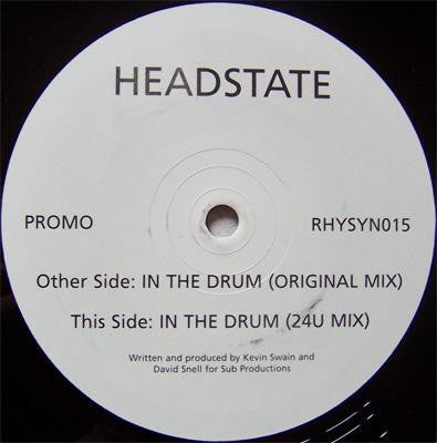 Headstate : In The Drum (12", Promo)