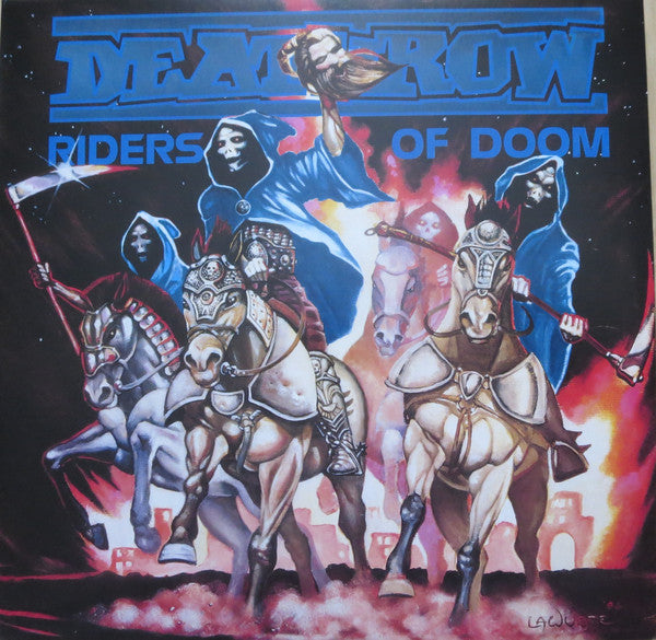 Deathrow : Riders Of Doom (LP, Album + 12", Comp + RE, RM, Blu)