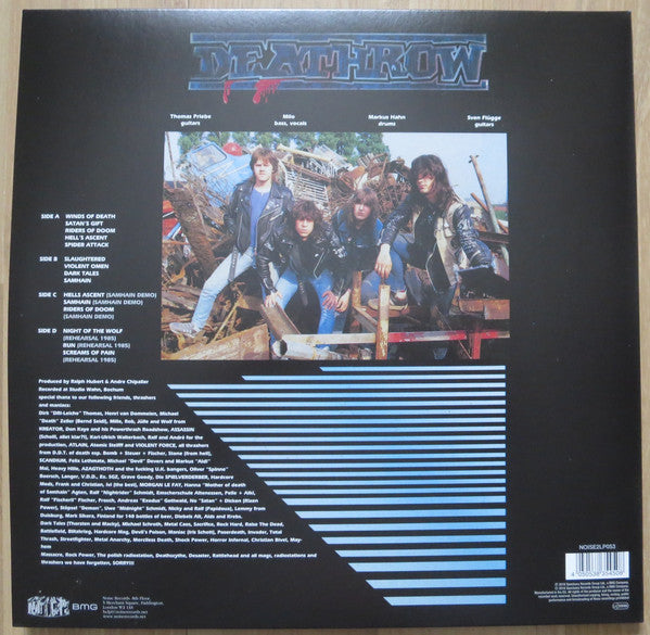 Deathrow : Riders Of Doom (LP, Album + 12", Comp + RE, RM, Blu)