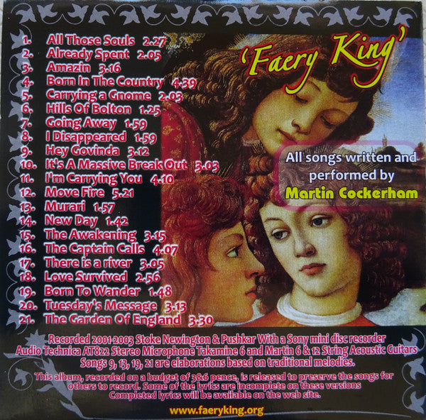 Martin Cockerham : Faery King (Album)