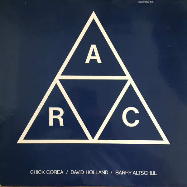 Chick Corea, David Holland*, Barry Altschul : A.R.C. (LP, Album)