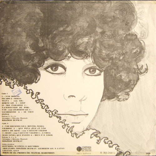 Gal Costa : Gal Costa (LP, Album, Mono)