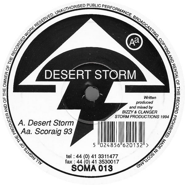 Desert Storm : Desert Storm / Scoraig 93 (12")