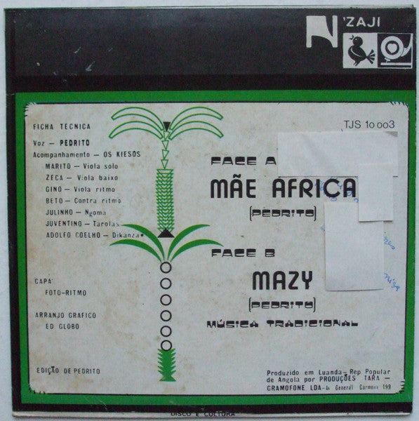 Pedrito : Mãe África (7")