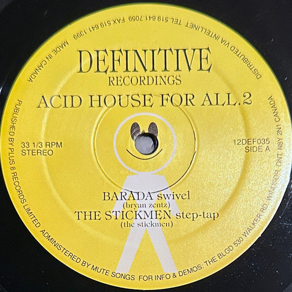 Various : Acid House For All.2 (12")