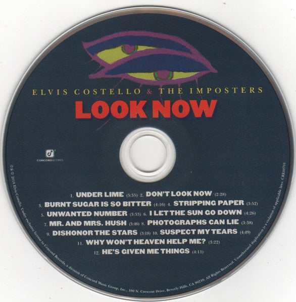 Elvis Costello & The Imposters : Look Now (2xCD, Album, Dlx)