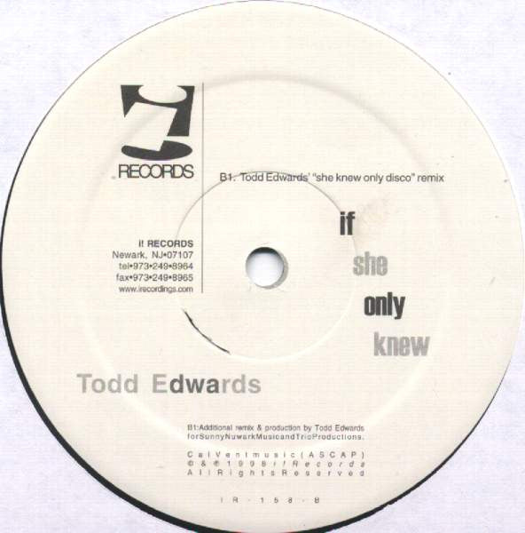 Kevin Yost : If She Only Knew (12")